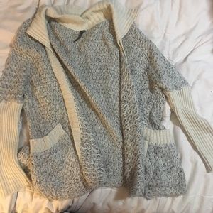 Cardigan grandma style